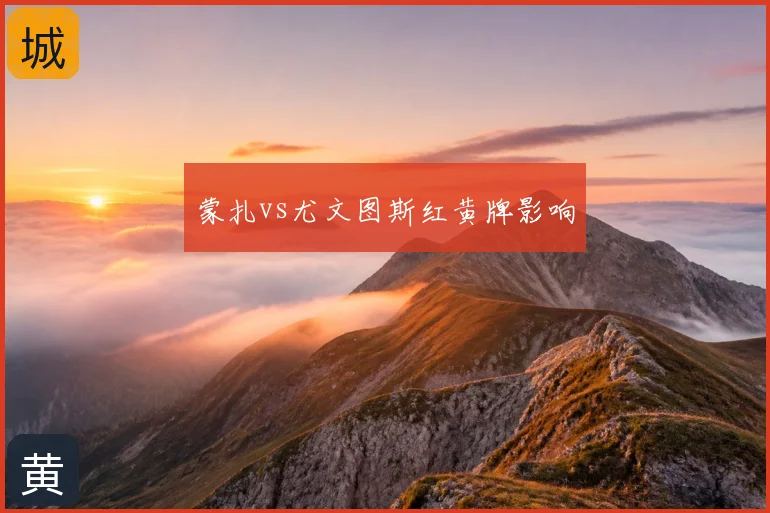 蒙扎vs尤文图斯红黄牌影响